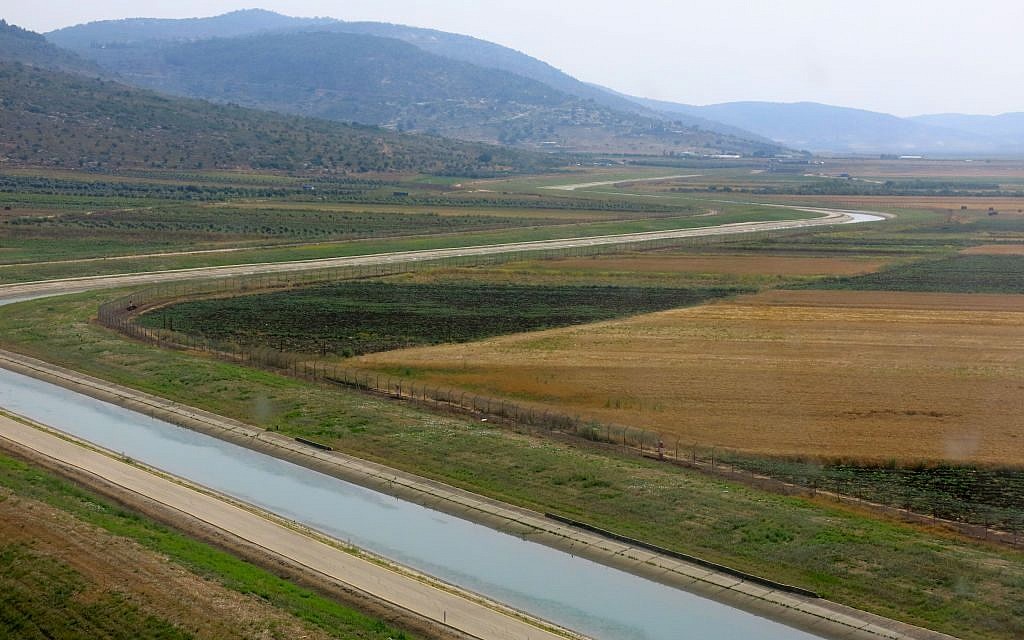 Water carried from the Sea of Galilee. (photo: Qanta Ahmed)