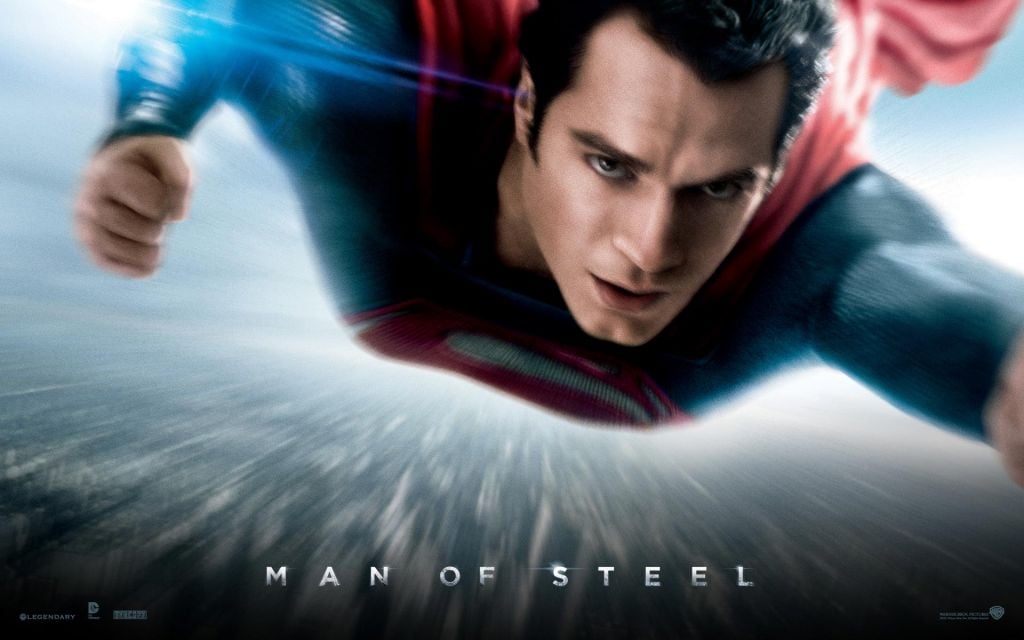 'Man of Steel' poster (photo credit: Warner Brothers)