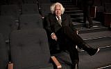 Leon Wieseltier, an intellectual and philosopher who was the literary editor of The New Republic for more than three decades, poses for a photograph in Tel Aviv. (photo credit: AP/Dan Balilty)