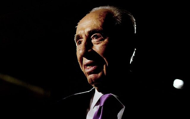 Shimon Peres (photo credit: AP/Sebastian Scheiner/File)