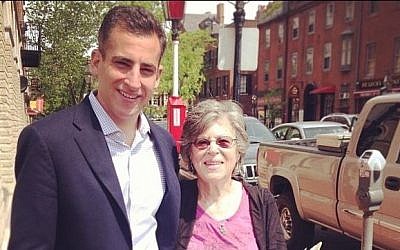 Mike and mom, who came out of the closet thirty years ago. (photo credit: Instagram) Mike and mom, who came out of the closet thirty years ago. (photo credit: Instagram)