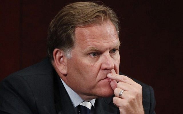 House Intelligence Committee Chairman Rep. Mike Rogers, R-Mich. listens to testimony on Capitol Hill in Washington, on June 18, 2013. (photo credit: AP Photo/Charles Dharapak) House Intelligence Committee Chairman Rep. Mike Rogers, R-Mich. listens to testimony on Capitol Hill in Washington, on June 18, 2013. (photo credit: AP Photo/Charles Dharapak)