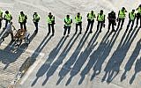 Turkish police in Taksim Square, in Istanbul, Turkey, on Sunday, June 16, 2013. (Photo credit: AP/Vadim Ghirda)