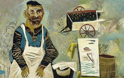 Detail from 'Old Country' by William Gropper (photo credit: courtesy of Christie's)