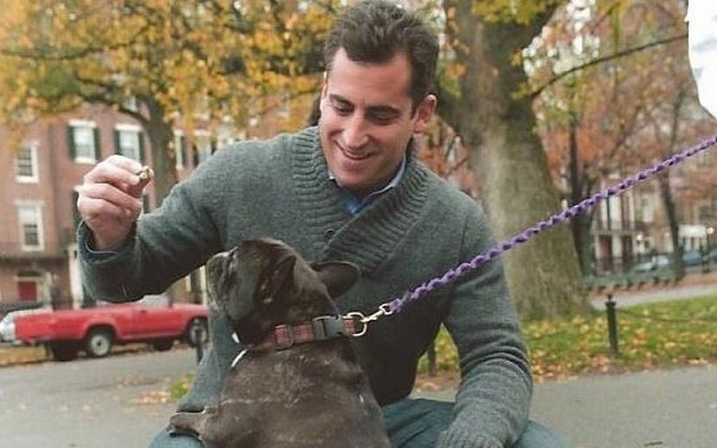 Mike Ross with a four-legged constituent (photo credit: Instagram)
