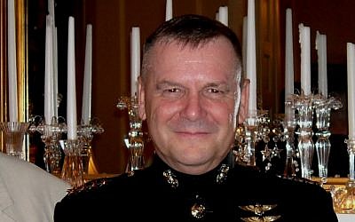 General James Cartwright  during his military service (photo credit: CC BY Tim Rodenberg, Flickr)
