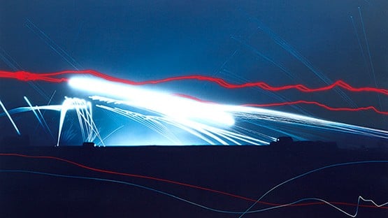 Untitled, 1983 by Jack Goldstein (photo credit: Courtesy/Vanmoerkerke Collection, Oostende)