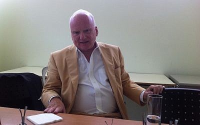 Richard Clarke (photo credit: Times of Israel staff)