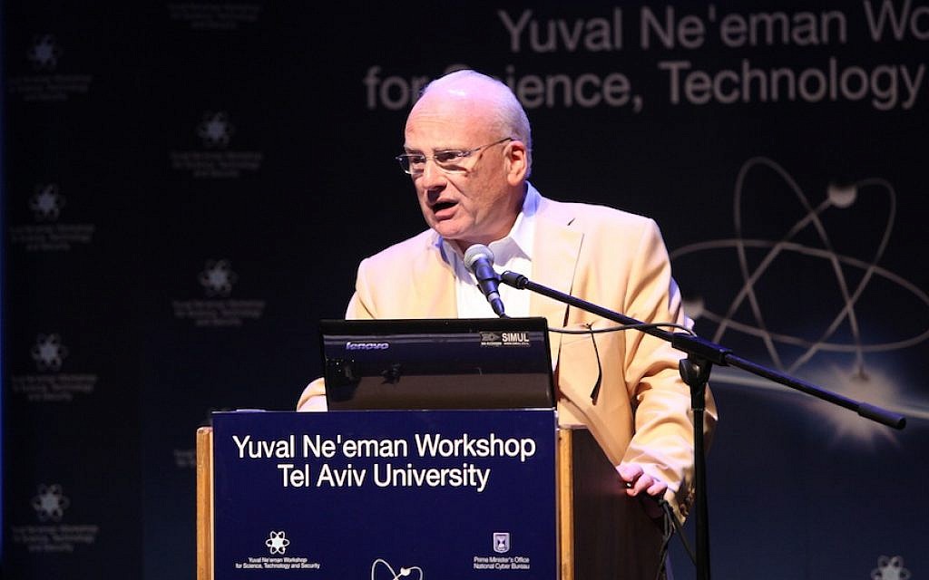 Richard A. Clarke speaks at the Third Annual International Cyber Security Conference of Tel Aviv University's Yuval Ne’eman Workshop (Photo credit: Courtesy) Richard A. Clarke speaks at the Third Annual International Cyber Security Conference of Tel Aviv University's Yuval Ne’eman Workshop (Photo credit: Courtesy)