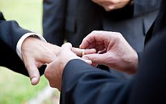 Illustrative photo of a same-sex marriage ceremony.(Photo credit: Gay marriage image via Shutterstock)