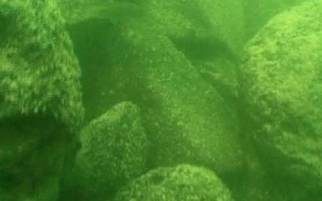 The underwater structure discovered in the Sea of Galilee (photo credit: Professor Shmuel Marco, Tel Aviv University) The underwater structure discovered in the Sea of Galilee (photo credit: Professor Shmuel Marco, Tel Aviv University)