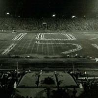 The opening ceremony of the 10th Maccabiah, 1977 (photo credit: Maccabi Archive) The opening ceremony of the 10th Maccabiah, 1977 (photo credit: Maccabi Archive)