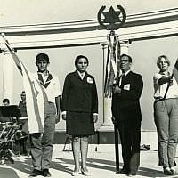 The opening ceremony of the eighth Maccabiah (photo credit: Maccabi Archive) The opening ceremony of the eighth Maccabiah (photo credit: Maccabi Archive)