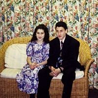 Amy Winehouse with brother Alex. (Photo credit: Winehouse family)