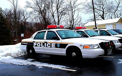 Illustrative photo of police vehicles in Rye Brook, New York. (Lee Cannon/Flickr CC BY)