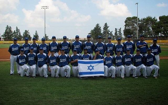Israel's baseball team at the 19th Maccabiah (photo credit: Maccabia/via Facebook) Israel's baseball team at the 19th Maccabiah (photo credit: Maccabia/via Facebook)