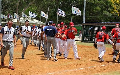 Canada faces Israel at the 19th Maccabiah (photo credit: Maccabiah/ via Facebook)