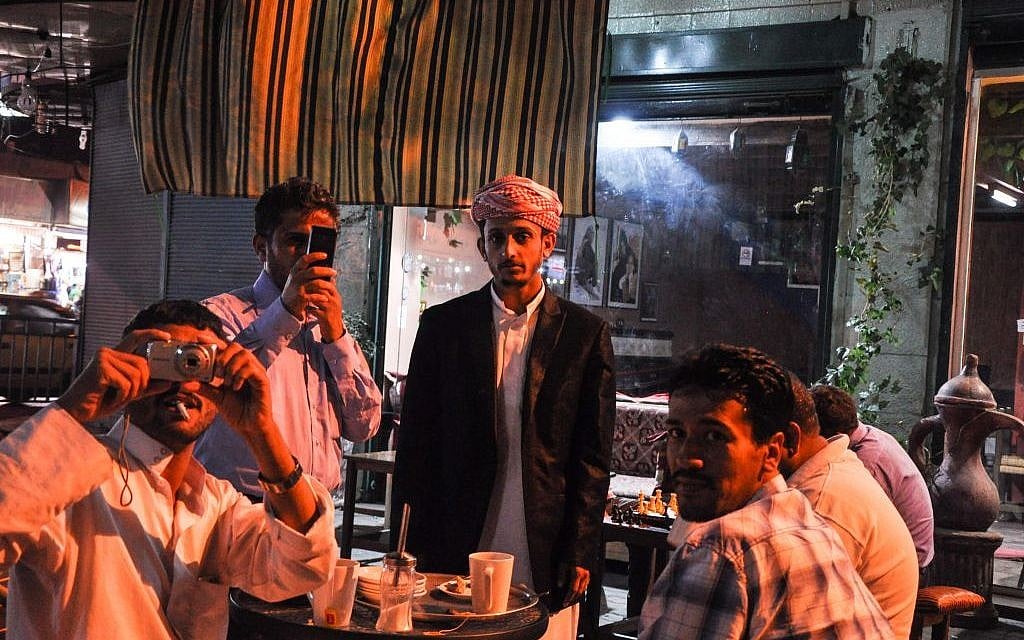 Gulf state Muslims in Amman for Ramadan (photo credit: Michal Shmulovich/Times of Israel)
