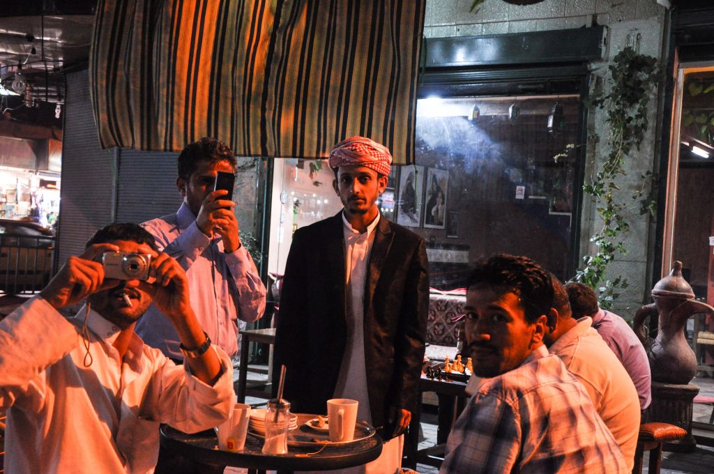 Gulf state Muslims in Amman for Ramadan (photo credit: Michal Shmulovich/Times of Israel)