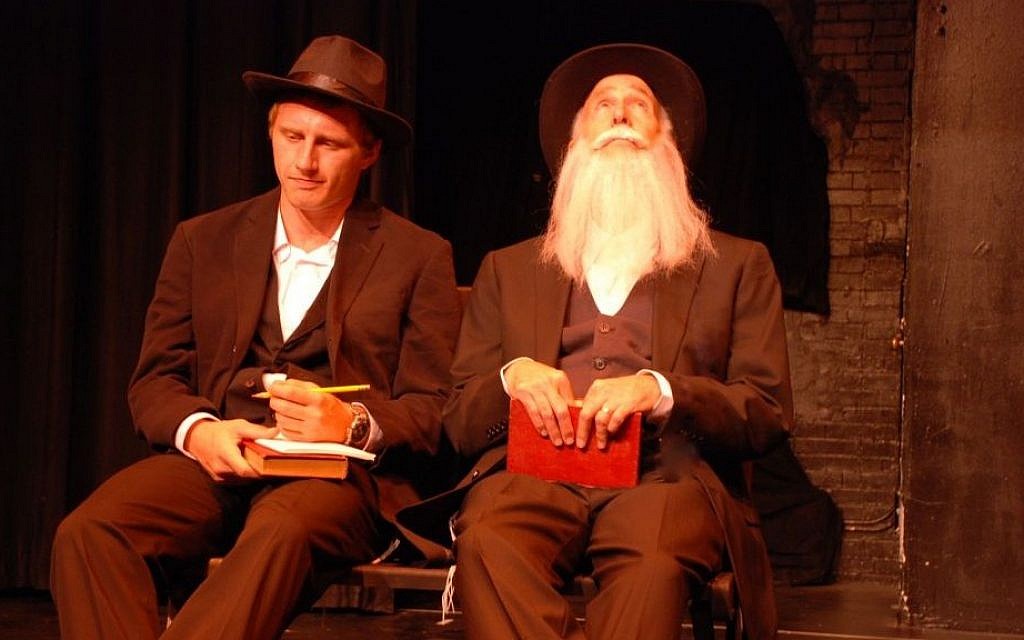 Efraim (Jordan Feltner) and his father Moishe (Mitch Greenberg) no longer see eye to eye in Miki Bone's 'Division Avenue.' (photo credit: Miki Bone/courtesy) Efraim (Jordan Feltner) and his father Moishe (Mitch Greenberg) no longer see eye to eye in Miki Bone's 'Division Avenue.' (photo credit: Miki Bone/courtesy)