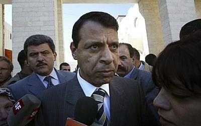 Mohammad Dahlan in 2006 (Michal Fattal/Flash90) Mohammad Dahlan in 2006 (Michal Fattal/Flash90)