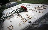 The Mount Herzl grave of an Israeli soldier killed during the 1973 Yom Kippur War. (photo credit: Michal Fattal/Flash90)