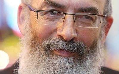 Rabbi David Stav, June 20, 2013. (photo credit: Flash 90)