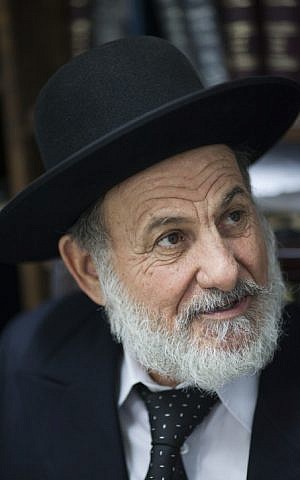 Rabbi Zion Boaron June 30, 2013. (photo credit: Yonatan Sindel/Flash90)