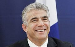 Finance Minister Yair Lapid in Jerusalem, July 15, 2013 (photo credit: Miriam Alster/Flash90)