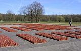 Illustrative: Thousands of stones with Stars of David on them memorialize 100,000 Jews who came through the Westerbork transit camp in the Netherlands on their way to Nazi death camps (Vanrijnr/Wikimedia Commons)