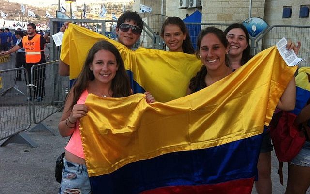 File: High schoolers from Columbia at the 19th Maccabiah (photo credit: Aaron Kalman) File: High schoolers from Columbia at the 19th Maccabiah (photo credit: Aaron Kalman)
