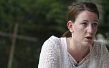 Norwegian woman Marte Deborah Dalelv, 24, who was sentenced to 16 months in jail and subsequently released from a Dubai prison. (photo credit: AP Photo/Kamran Jebreili)
