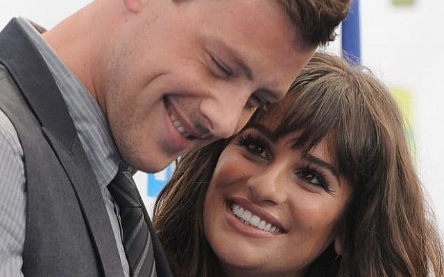 Cory Monteith, left, and Lea Michele at the 2012 Do Something awards in Santa Monica, California, Aug. 19, 2012 (photo credit: Jordan Strauss/Invision/AP) Cory Monteith, left, and Lea Michele at the 2012 Do Something awards in Santa Monica, California, Aug. 19, 2012 (photo credit: Jordan Strauss/Invision/AP)