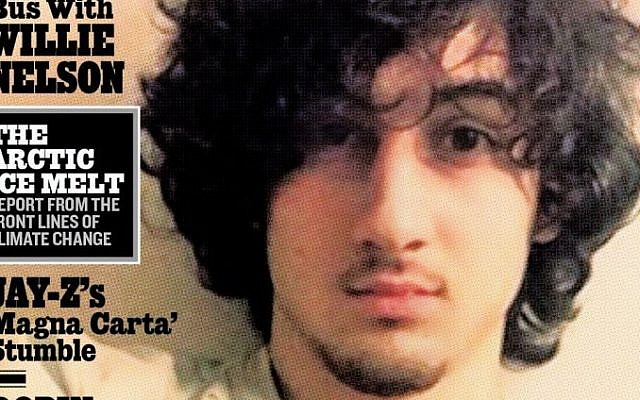 Close up of Boston Marathon bombing suspect Dzhokhar Tsarnaev who appears on the cover of the Aug. 1, 2013 issue of "Rolling Stone." (photo credit: AP/Wenner Media) Close up of Boston Marathon bombing suspect Dzhokhar Tsarnaev who appears on the cover of the Aug. 1, 2013 issue of "Rolling Stone." (photo credit: AP/Wenner Media)