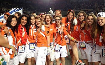 The women's soccer team of the Netherlands (photo credit: Courtesy)