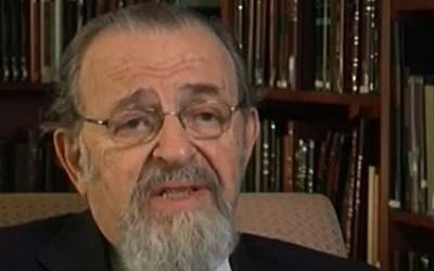 Rabbi Norman Lamm (Dcreen capture/YouTube)