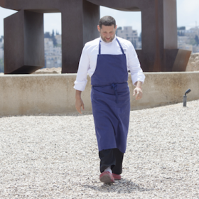 Assaf Granit, chef at Mahneyuda, who will be participating in the JSOC food truck (Courtesy JSOC)