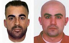 These headshots provided by the Bulgarian Interior Ministry shows Canadian citizen Hassan El Hajj Hassan, right, and Australian citizen Meliad Farah, also known as Hussein Hussein, left, both suspected of being involved in the July 2012 Burgas bombing. (courtesy Bulgarian Interior Ministry)