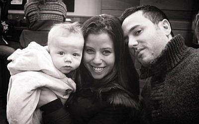Baby Idan has HyperIgM, a rare, life-threatening immune deficiency disorder (photo: courtesy of the author)
