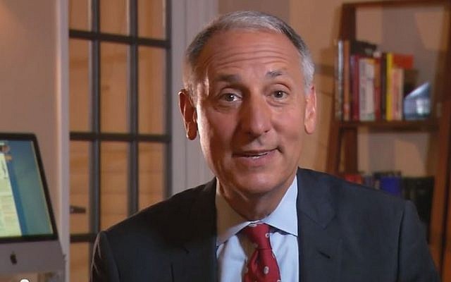 Eric Fingerhut, president of Hillel (photo credit: YouTube screenshot) Eric Fingerhut, president of Hillel (photo credit: YouTube screenshot)