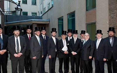 Ten fresh British Orthodox rabbis (photo credit: courtesy)