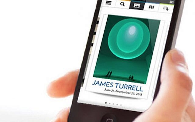 The Guggenheim app (Photo credit: Guggenheim Museum)