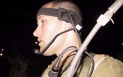 Cap. (res) Gal Kali, a proud member of the gay community, in reserves several years ago (Photo credit: Courtesy: Gal Kali)
