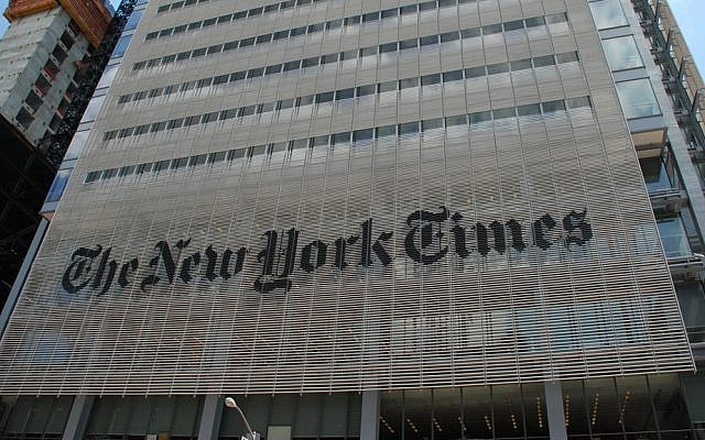 The New York Times building in New York City (CC BY-Joe Shlabotnik/Flickr) The New York Times building in New York City (CC BY-Joe Shlabotnik/Flickr)