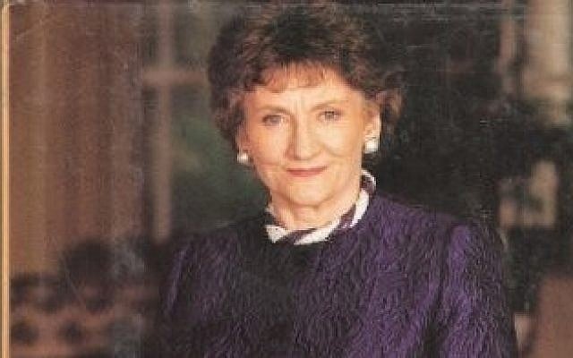 Elisabeth Maxwell (photo credit: Book cover, "A Mind of My Own: My Life With Robert Maxwell")