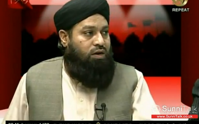 Allama Muhammad Farooq Nizami remained on Noor TV for a year after his televised call to kill those who insult Mohammed. (YouTube) Allama Muhammad Farooq Nizami remained on Noor TV for a year after his televised call to kill those who insult Mohammed. (YouTube)