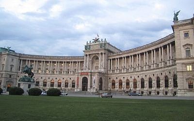 Once the home of the Hapsburg dynasty, Hofburg Palace was also the site of Hitler's victorious Anschluss speech in 1938. (Matt Lebovic) Once the home of the Hapsburg dynasty, Hofburg Palace was also the site of Hitler's victorious Anschluss speech in 1938. (Matt Lebovic)