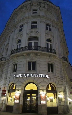 Theodor Herzl, who'd died nearly a decade earlier, had joined other prominent thinkers in fleshing out his ideas at Cafe Griensteidl. (Matt Lebovic) Theodor Herzl, who'd died nearly a decade earlier, had joined other prominent thinkers in fleshing out his ideas at Cafe Griensteidl. (Matt Lebovic)