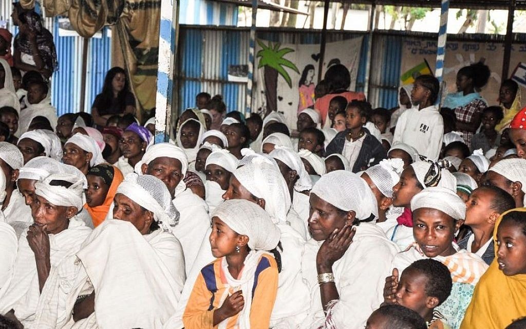 Preparing for life in Israel: An ordinary day at the Jewish Agency's synagogue in Gondar, Ethiopia (photo credit: Michal Shmulovich/ToI) Preparing for life in Israel: An ordinary day at the Jewish Agency's synagogue in Gondar, Ethiopia (photo credit: Michal Shmulovich/ToI)