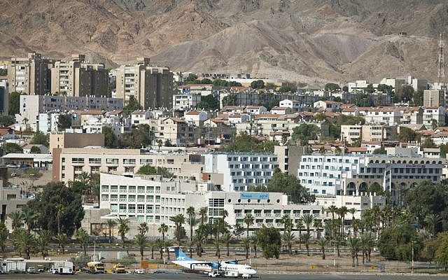 Illustrative picture of a domestic flight departing Eilat (photo credit: Moshe Shai/Flash90). Illustrative picture of a domestic flight departing Eilat (photo credit: Moshe Shai/Flash90).